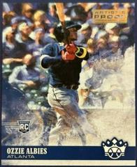 Ozzie Albies [Artist's Proof Red] Baseball Cards 2018 Panini Diamond Kings Prices