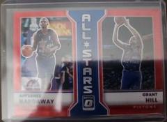 Anfernee Hardaway, Grant Hill [Red Wave] Basketball Cards 2022 Panini Donruss Optic All Stars Prices