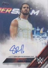 Seth Rollins [Gold] Wrestling Cards 2016 Topps WWE Then Now Forever Autographs Prices
