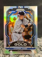 Chipper Jones [Silver] Baseball Cards 2023 Panini Prizm Pot of Gold Prices