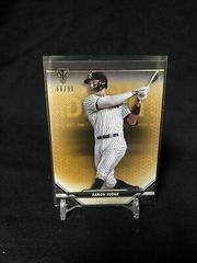 Aaron Judge [Gold] #86 Baseball Cards 2021 Topps Triple Threads Prices