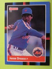 Jesse Orosco Baseball Cards 1988 Donruss Prices
