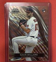 Gavin Williams [Rose Gold Wave Refractor] #99 Baseball Cards 2024 Topps Chrome Black Prices
