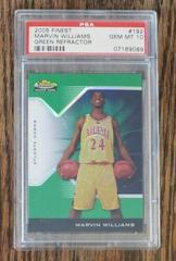 Marvin Williams [Green Refractor] Basketball Cards 2005 Finest Prices