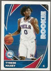 Tyrese Maxey Basketball Cards 2020 Panini Stickers Prices