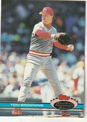 Tom Browning Baseball Cards 1991 Stadium Club Prices