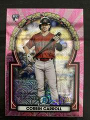 Corbin Carroll [Mega Box Mojo Pink] Baseball Cards 2023 Bowman Chrome Rookie of the Year Favorites Prices