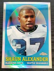 Shaun Alexander [Refractor] Football Cards 2005 Topps Chrome Throwbacks Prices