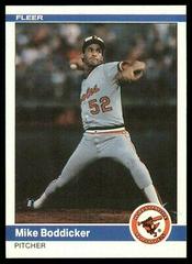 Mike Boddicker Baseball Cards 1984 Fleer Prices