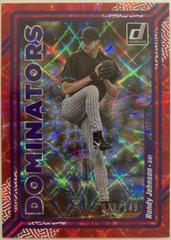Randy Johnson [Red] Baseball Cards 2023 Panini Donruss Dominators Prices