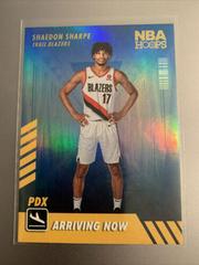 Shaedon Sharpe [Holo] Basketball Cards 2022 Panini Hoops Arriving Now Prices