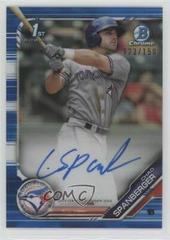 Chad Spanberger [Blue Refractor] #PA-CS Baseball Cards 2019 Bowman Prospect Autographs Prices