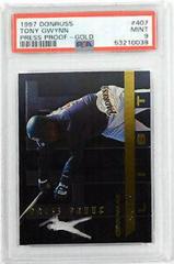 Tony Gwynn [Gold] #407 Baseball Cards 1997 Panini Donruss Press Proof Prices