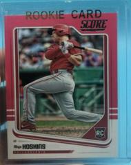 Rhys Hoskins [Pink] Baseball Cards 2018 Panini Chronicles Score Prices