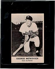 George Metkovich Baseball Cards 1950 Remar Bread Oakland Oaks Prices
