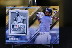 Wander Franco [Gold] #SEP-WFR Baseball Cards 2022 Topps Update Special Event Patch Relics Prices