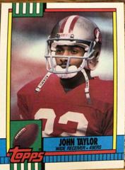 John Taylor Football Cards 1990 Topps Prices