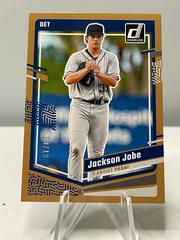 Jackson Jobe [Artist Proof] #100 Baseball Cards 2023 Panini Donruss Prices
