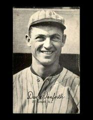 Dave Danforth Baseball Cards 1922 Exhibits Prices