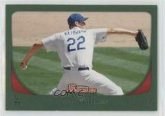 Clayton Kershaw [Green] Baseball Cards 2011 Bowman Prices