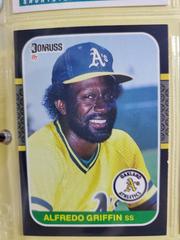 Alfredo Griffin Baseball Cards 1987 Donruss Prices
