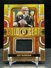 Joe Burrow [White Gold] #GG-JB Football Cards 2023 Panini Gold Standard Gear Prices