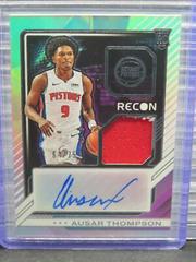Ausar Thompson #8 Basketball Cards 2023 Panini Recon Rookie Jersey Autograph Prices