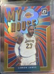 LeBron James [Gold] #6 Basketball Cards 2021 Panini Donruss Optic My House Prices