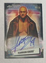Karrion Kross [Black Refractor] #A-KR Wrestling Cards 2021 Topps Chrome WWE Autographs Prices