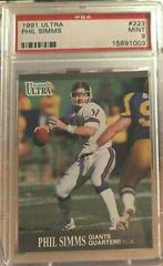 Phil Simms Football Cards 1991 Ultra Prices