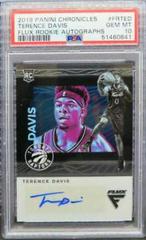 Terence Davis #FR-TED Basketball Cards 2019 Panini Chronicles Flux Rookie Autographs Prices