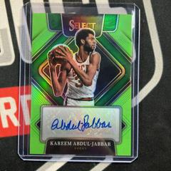 Kareem Abdul Jabbar [Green Prizm] Basketball Cards 2021 Panini Select Signatures Prices