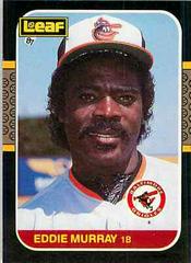 Eddie Murray Baseball Cards 1987 Leaf Prices