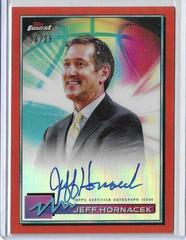 Jeff Hornacek [Orange Refractor] #FA-JH Basketball Cards 2021 Topps Finest Autographs Prices