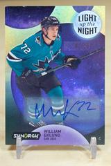William Eklund [Green Autograph] #LN-WE Hockey Cards 2022 Upper Deck Synergy Light Up The Night Prices