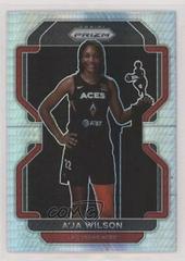 A'ja Wilson [Hyper] #128 Basketball Cards 2022 Panini Prizm WNBA Prices