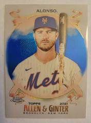 Pete Alonso [Gold Refractor] Baseball Cards 2021 Topps Allen & Ginter Chrome Prices
