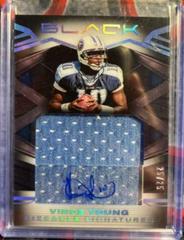Vince Young #SSJ-VYO Football Cards 2022 Panini Black Sizeable Signatures Jersey Prices