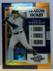 Spencer Torkelson [Neon Orange] #22 Baseball Cards 2022 Panini Chronicles Contenders Optic Prices