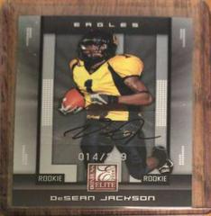 DeSean Jackson [Autograph] Football Cards 2008 Panini Donruss Elite Prices
