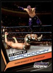 Shawn Michaels vs. Rey Mysterio #SD-26 Wrestling Cards 2019 Topps WWE 20 Years of SmackDown Live Prices