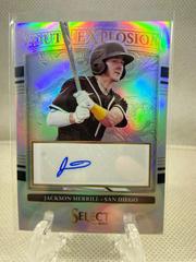 Jackson Merrill [Holo] #YES-JM Baseball Cards 2022 Panini Select Youth Explosion Signatures Prices