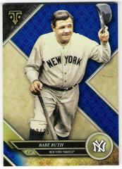 Babe Ruth [Sapphire] #67 Baseball Cards 2017 Topps Triple Threads Prices