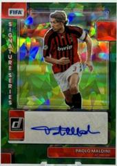 Paolo Maldini [Green Ice] Soccer Cards 2022 Panini Donruss Signature Series Prices
