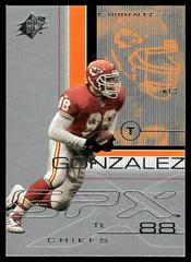 Tony Gonzalez #43 Football Cards 2001 Spx Prices