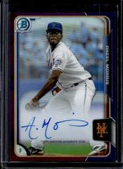 Akeel Morris [Purple Refractor] #AMO Baseball Cards 2015 Bowman Chrome Autograph Prospect Prices