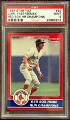 Carl Yastrzemski [Red Sox HR Champions] Baseball Cards 1984 Star Yastrzemski Prices