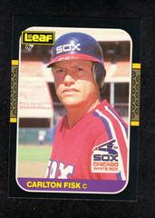 Carlton Fisk Baseball Cards 1987 Leaf Prices