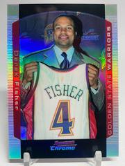 Derek Fisher Basketball Cards 2004 Bowman Chrome Prices