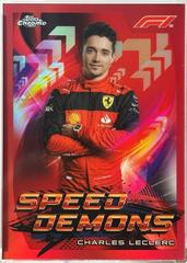 Charles Leclerc [Red] #SD-CL Racing Cards 2022 Topps Chrome Formula 1 Speed Demons Prices